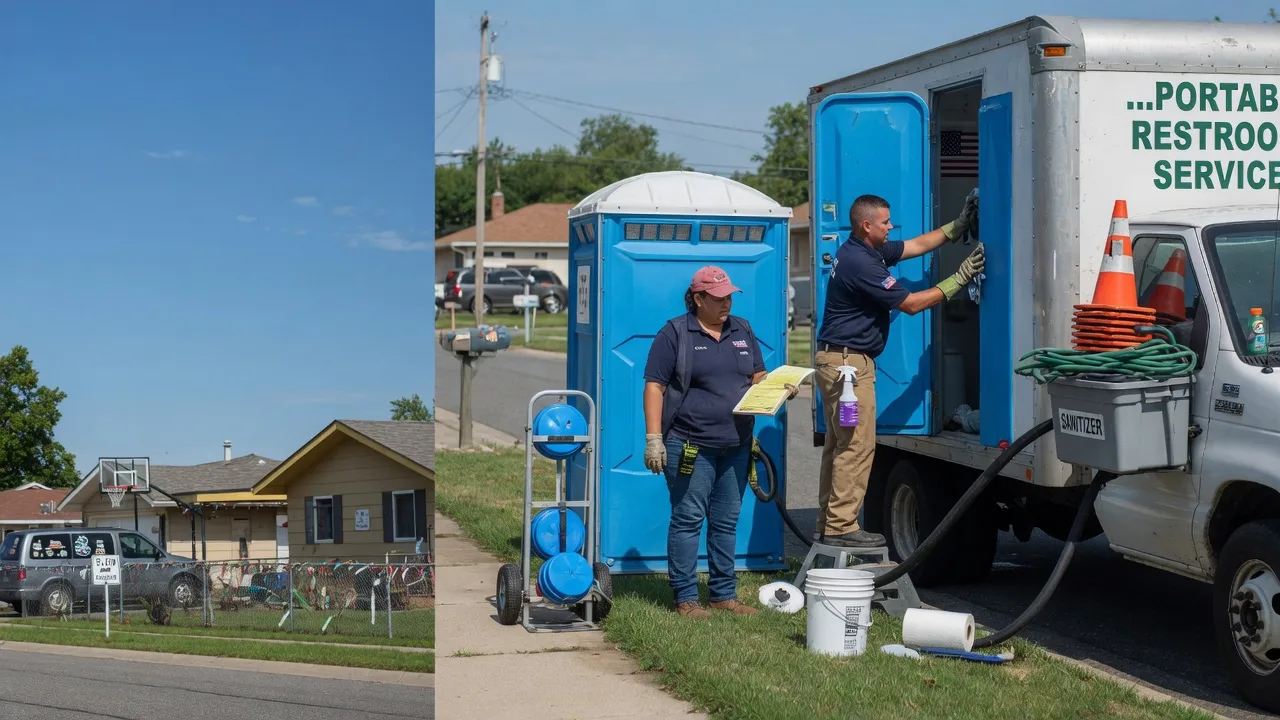 Portable Toilet Rental in Springfield, OH near me